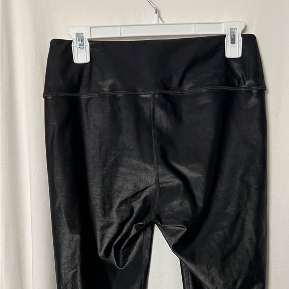 Noli Black Gloss High-Waisted Liquid Legging Size Large - Picture 6 of 8